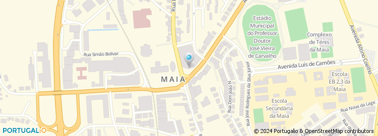 Mapa de Parque Maior - Sociedade de Reabilitação Urbana da Maia, S.a.