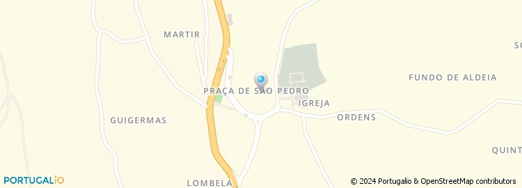 Mapa de Parquedavida Restauração e Serviços Lda