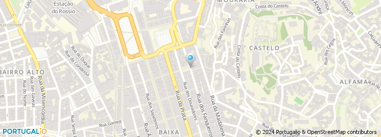 Mapa de Pastelaria Doçaria Pombalina, Lda