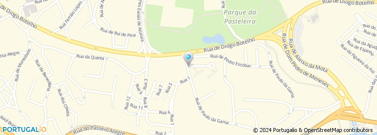 Mapa de Paula A A Castro Santos