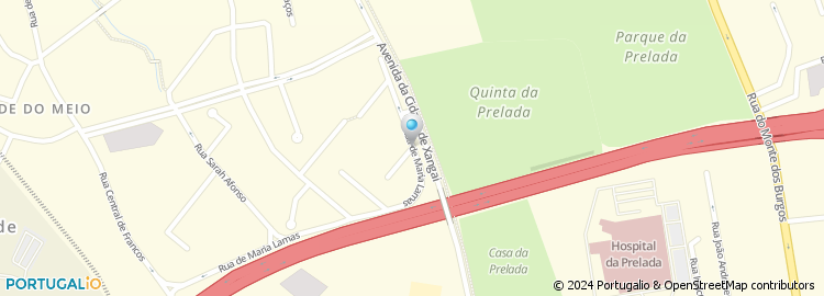 Mapa de Paulo J Henriques Ferreira