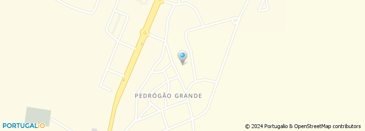 Mapa de Apartado 25, Pedrógão Grande