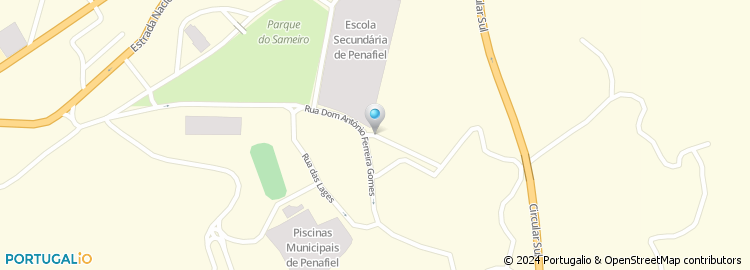 Mapa de Rua Marquês de Pombal