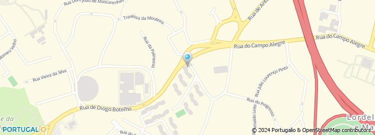 Mapa de Pereira Correia - Empresa de Táxis Lda