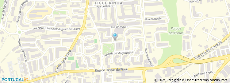 Mapa de Pizza Cafe, Lda