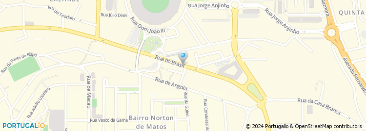 Mapa de Pizzaria Bruno Andre