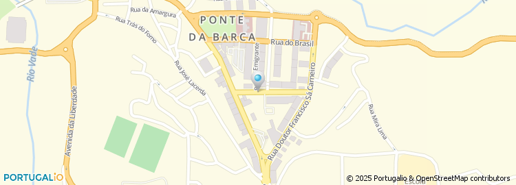 Mapa de Apartado 28, Ponte da Barca