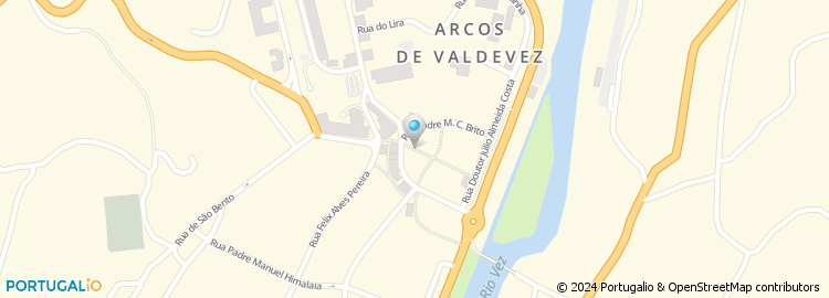 Mapa de Apartado 58, Arcos de Valdevez