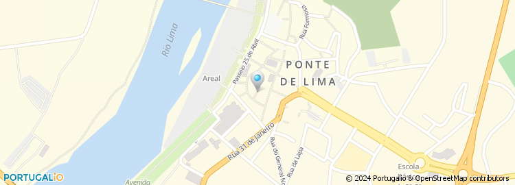 Mapa de Largo da Porta Nova