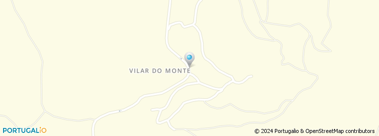 Mapa de Vilar do Monte