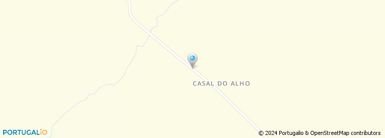 Mapa de Casal do Alho