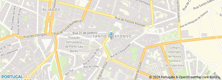 Mapa de Apartado 47, Porto