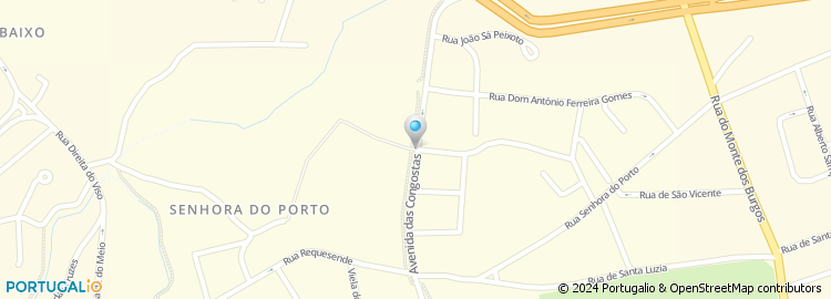 Mapa de Rua Agostinho Ricca