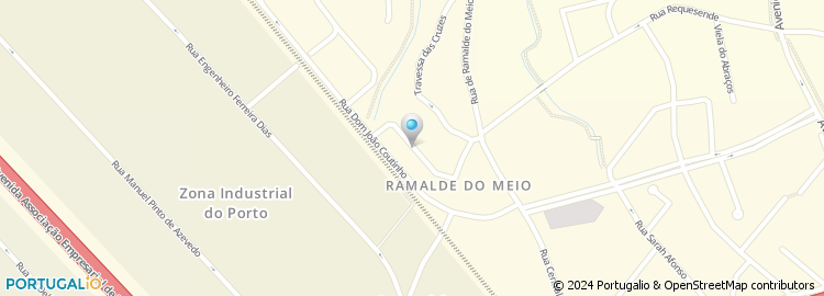 Mapa de Rua António Sérgio