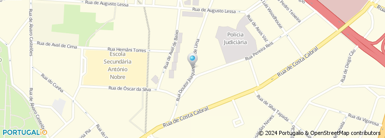 Mapa de Rua Doutor Joaquim Pires de Lima