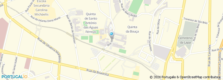 Mapa de Rua Padre Luís Rodrigues