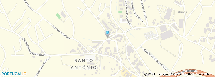 Mapa de Posto Shell Santo Antonio