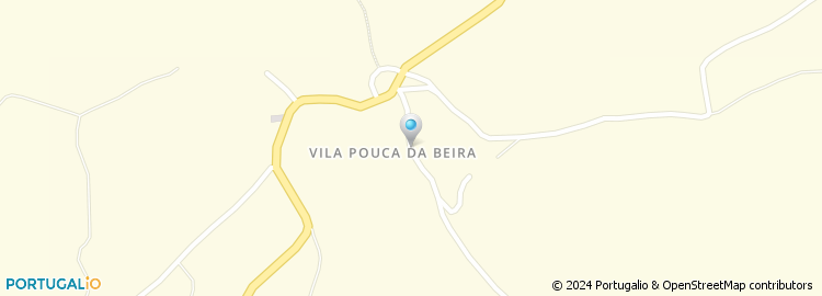 Mapa de Pousada Santa Barbara - Povoas das Quartas