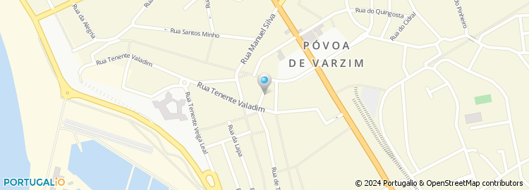 Mapa de Apartado 126, Póvoa de Varzim