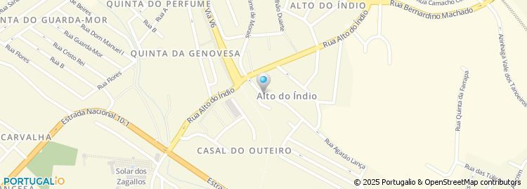 Mapa de Preto Camaleónico - Unipessoal Lda