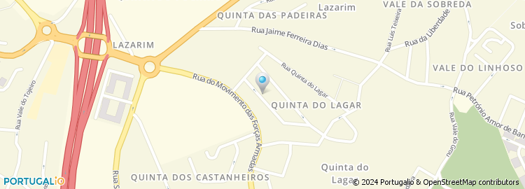 Mapa de Prismaplace - Consultoria, Unipessoal Lda