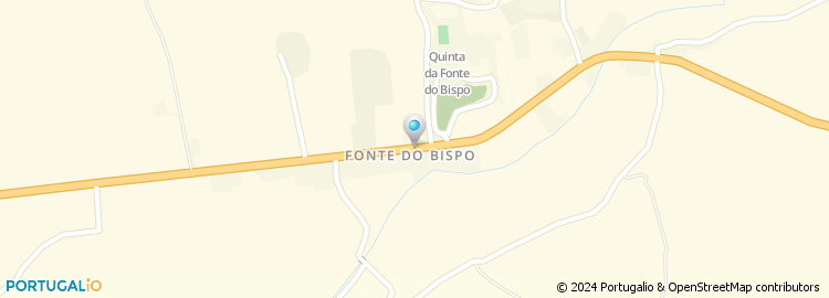 Mapa de Quinta Fonte do Bispo