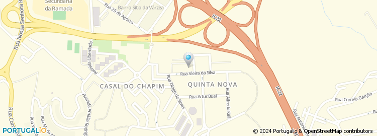 Mapa de Raíz D Enseada - Restaurante Lda