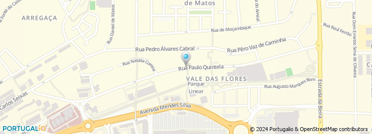 Mapa de Raul Cerveira Rosmaninho