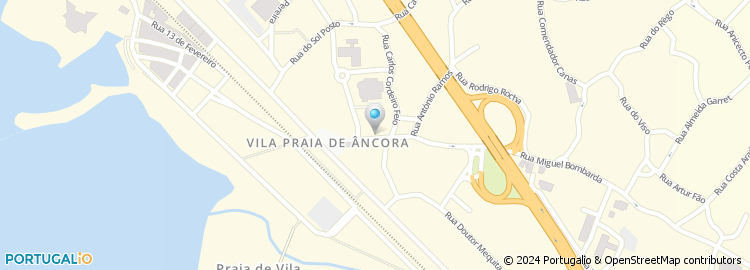 Mapa de Restaurante Fonte Nova