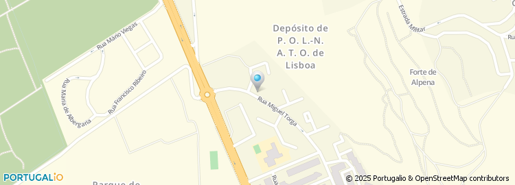 Mapa de Restaurante Objora - Comida Russa Lda