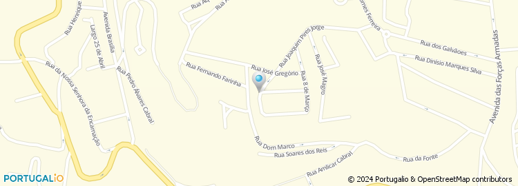 Mapa de Restaurante Snack-Bar Rapasinho do Campo
