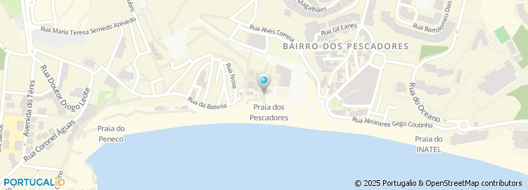 Mapa de Restaurante Tipico A Ruina Praia