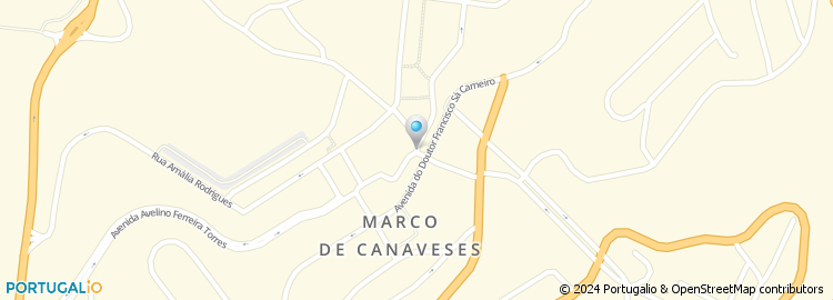 Mapa de Restaurante Via Praça