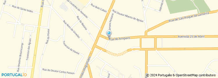 Mapa de Ribeiro Lima & Lopes, Lda