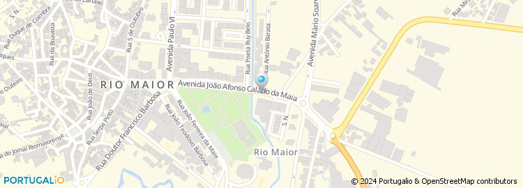 Mapa de Rua do Hospital