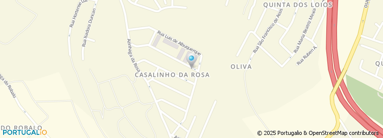 Mapa de Rui Pedro Pedrosa Dias - Unipessoal Lda