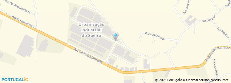 Mapa de Rui Santos - Produtos Siderurgicos, Lda
