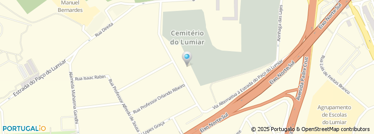 Mapa de S P Gis - Planeamento e Gestão de Estacionamento, SA