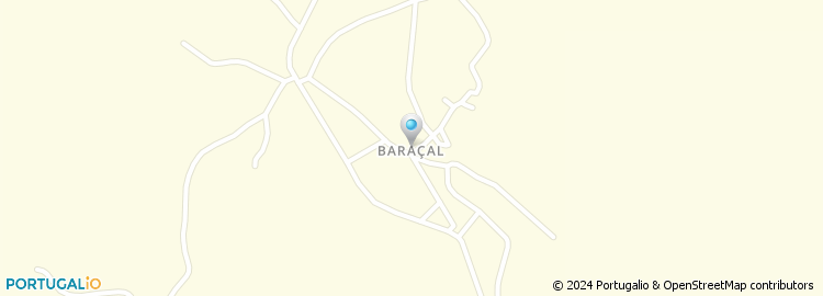 Mapa de Baraçal