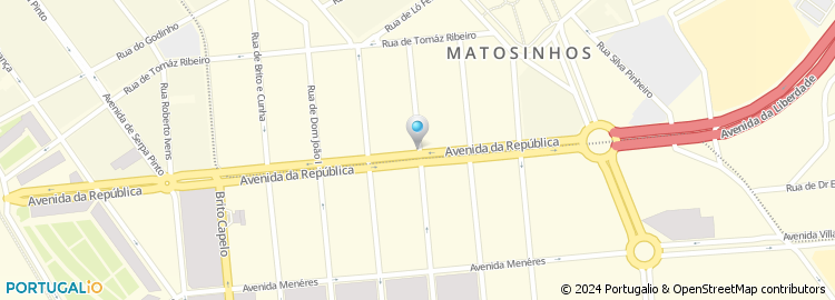 Mapa de Sanilda - Borrachas Central de Matosinhos, Lda