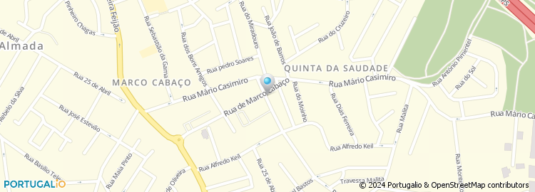 Mapa de Santa Bárbara Dias, Unipessoal Lda