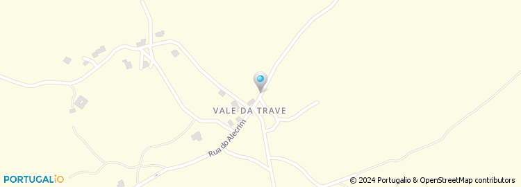 Mapa de Vale da Trave