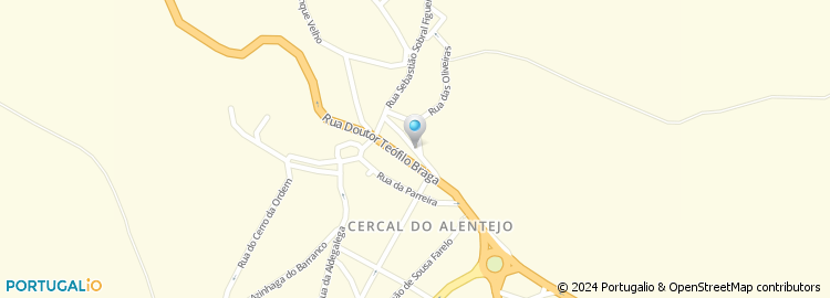 Mapa de Rua Serpa Pinto