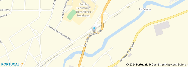 Mapa de Rua da Ponte Nova