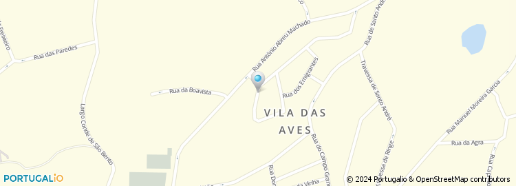 Mapa de Rua Padre Silva Gonçalves