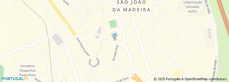 Mapa de Apartado 1, São João da Madeira