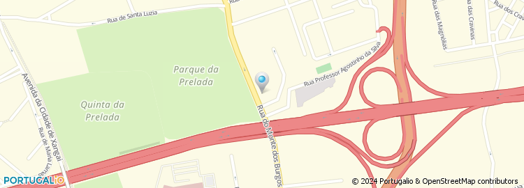 Mapa de São Pedro - Baleizão A.c.e