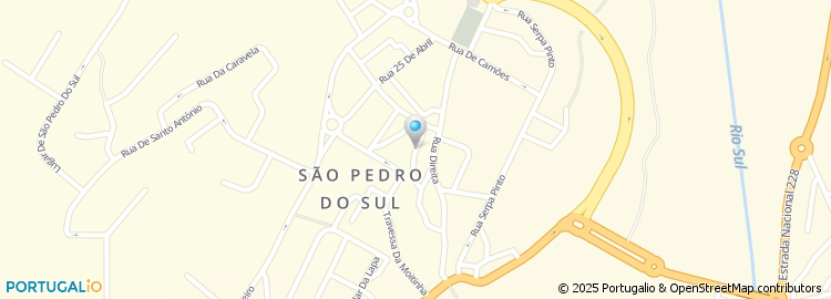 Mapa de Rua das Moitinhas