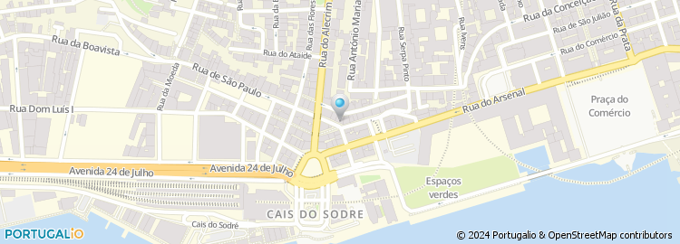 Mapa de Sara Correia & Rita Escobar - Snack Bar, Lda