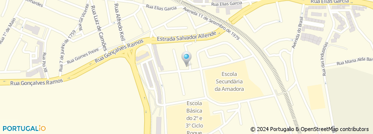 Mapa de Sebastião Lisboa Hotelaria, Lda